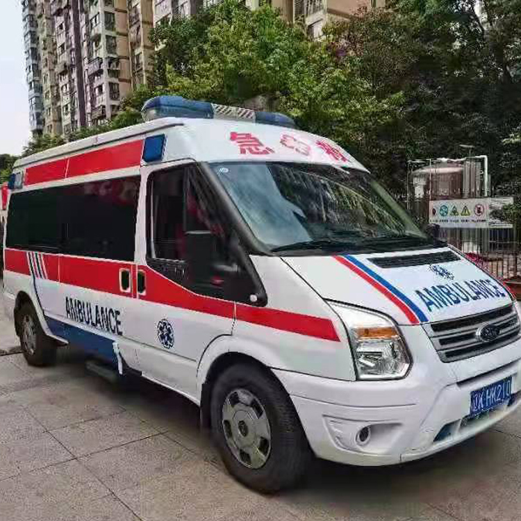 肥城长途救护车护送病人返乡